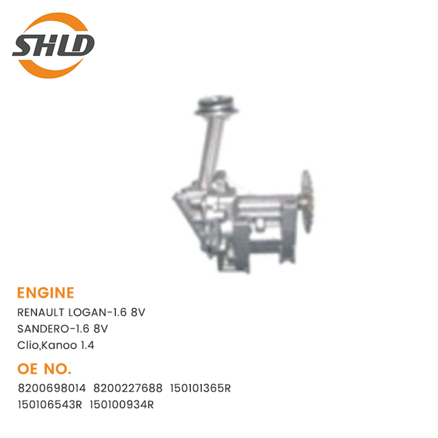 8200698014 8200227688 15010365R 150106534R 150100934R YSK-RN1689 Oil Pump for Renault T Logan1.6 Sandero Lico Kanoo