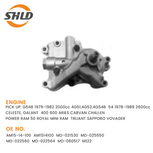 MD-025550 YSK-MB1066 Montero Oilpump for Mitsubishi Galant 4G52،4G54B ، 4G63B 