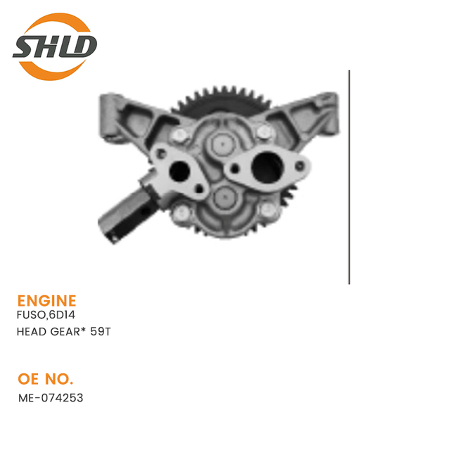 ME-074253 YSK-MB1158 Oilpump for Mitsubishi Fuso ، 6d14 Head Gear* 59T