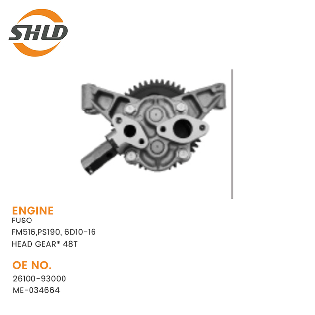 26100-93000 ME-034664 ME034664 FUSO FM516 ، PS190 ، 6D10-16 GEAR* 48T YSK-MB1024