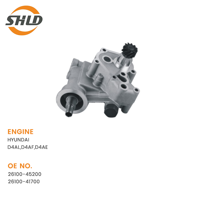 26100-45200 26100-41700 Hyundai D4AL ، D4AF ، D4AE Oil Pump